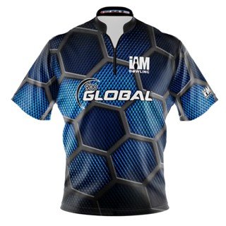 เสื้อโปโล 3D 900 Global DS Bowling Jersey 1518-9G สําหรับผู้ชาย