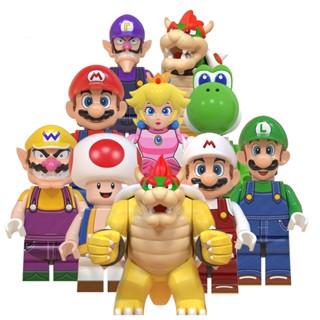 ของเล่นตัวต่อ Super Kinopio Mario Wario Luigi Koopa สําหรับเด็ก