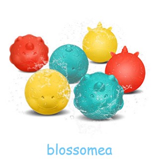 Blossomea ระเบิดน้ํา ซิลิโคนนุ่ม ใช้ซ้ําได้ พร้อมถุงตาข่าย เติมน้ําเร็ว สําหรับปาร์ตี้ ฤดูร้อน