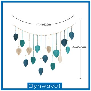 [Dynwave1] พรมถักมาคราเม่ ประดับพู่ สไตล์โบฮีเมียน สําหรับแขวนตกแต่งผนังห้องนอน หอพัก เนอสเซอรี่