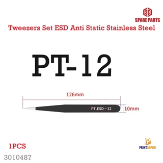 3D tool Tweezers Set ESD Anti Static Stainless Steel Tweezers Repair Tools 3D Printer Part