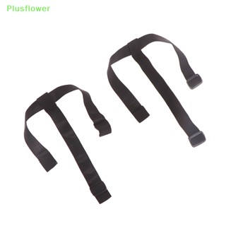 (Plusflower) ใหม่ สายคล้องโคมไฟ LED แบบหนา ยืดหยุ่นสูง ปรับได้ สําหรับติดด้านหน้ารถจักรยาน