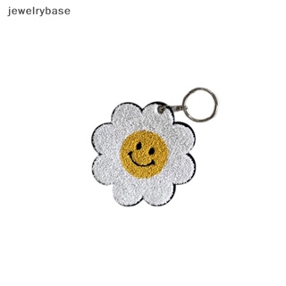 [jewelrybase] พวงกุญแจ จี้รูปดอกทานตะวันน่ารัก สไตล์บูติก