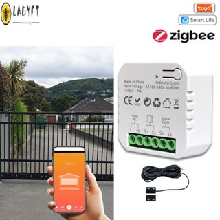 อุปกรณ์ควบคุมประตูโรงรถอัจฉริยะ TUYA ZIGBEE AC 110-240V