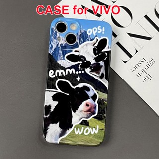 เคสโทรศัพท์มือถือ แบบแข็ง ลายการ์ตูนตลก สร้างสรรค์ สําหรับ VIVO Y12 Y15 Y16 Y17 Y19 Y20 Y30 Y50 Y55 Y56 Y72 Y75 Y76 Y77