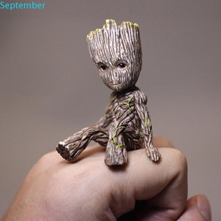 September โมเดลฟิกเกอร์ต้นไม้ Groot 6 ซม . สําหรับเด็ก