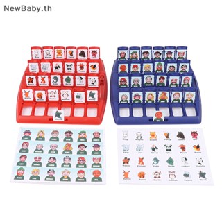 Newbaby ของเล่นเกมกระดาน Who Is It Family Memory Guessing Game ของเล่นคลายเครียด สําหรับเด็ก