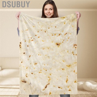 Dsubuy Square Funny Throw  Burritos Wrap Gag Gift for Home Sofa Office Hotel Travel