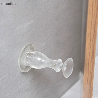 Maud กันชนประตู ซิลิโคน แบบมีกาวในตัว ปิดเสียง กันชน ด้านหลัง ที่ยึดผนัง ที่ยึดประตูที่ซ่อนอยู่ EN