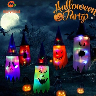 [Halloween Decor] โคมไฟ LED รูปผียิปโซ เรืองแสง หลากสีสัน สําหรับแขวนตกแต่งปาร์ตี้ฮาโลวีน