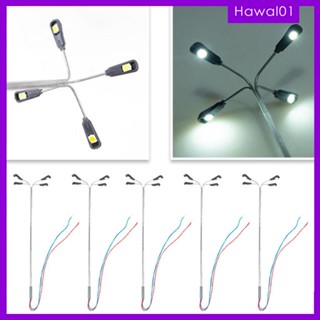 [Hawal] หลอดไฟ LED สเกล HO OO สําหรับโมเดลรถไฟ