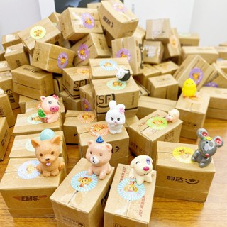 ตุ๊กตาสัตว์จิ๋ว งานฝีมือ สําหรับตกแต่งสวน บ้าน กระถาง DIY