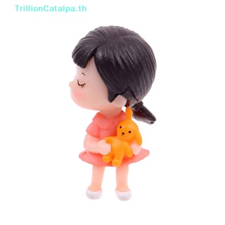 Trillioncatalpa ตุ๊กตาฟิกเกอร์ รูปลูกโป่งน่ารัก สําหรับตกแต่งรถยนต์ TH