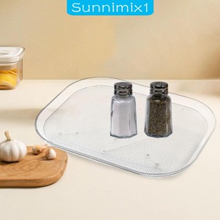 [Sunnimix1] ถาดเก็บเครื่องเทศ อเนกประสงค์ หมุนได้ ประหยัดพื้นที่ สําหรับห้องน้ํา