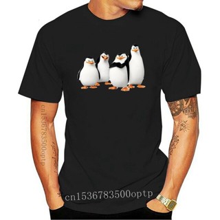 เสื้อยืด พิมพ์ลาย Stabe Madagascar Penguin Geek X ขนาดใหญ่ สําหรับผู้ชาย ไซซ์ 4XL 5XL 6XL