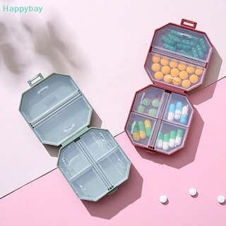 &lt;Happybay&gt; กล่องยาวิตามิน 6 ช่อง แบบพกพา กันชื้น ลดราคา