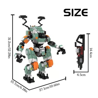 New products special MOC68249 Star Wars series BT7274 pioneer Titan falling building blocks compatible with Lego assembled toy mecha