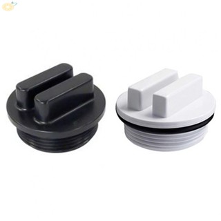 【VARSTR】Drain Plug 1.5" Pool Plug Cap 5.5*3.5cm High Quality Plastic SP1022CBLK