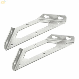 【VARSTR】Multipurpose 90 Degree Corner Brackets Pack of 2 Connect Three Boards with Ease