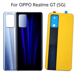 ใหม่ ฝาครอบแบตเตอรี่ด้านหลัง แบบเปลี่ยน สําหรับ OPPO Realme GT 5G RMX2202