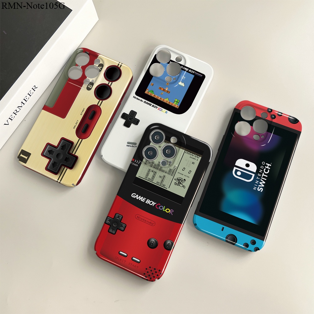 Xiaomi Redmi Note 12 11 11S 11T 10 10S 9S 9T Pro Plus 4G 5G สำหรับ All-inclusive Case Vintage Game M