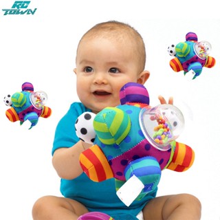 Rctown ลูกบอลลูกปัด หลากสี ยืดหยุ่นสูง ของเล่นเสริมการเรียนรู้เด็ก