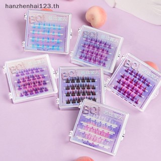 Hanhai ขนตาปลอม 3D หลากสีสัน TH