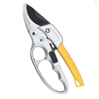 Secateurs กรรไกรตัดแต่งกิ่ง เหล็ก พร้อมด้ามจับตามหลักสรีรศาสตร์ สําหรับปลูกต้นไม้ ดอกกุหลาบ และผลไม้