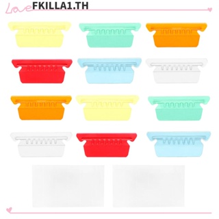 Faccfki แฟ้มโฟลเดอร์ แท็บเอกสาร DIY เครื่องเขียน แบบแขวน