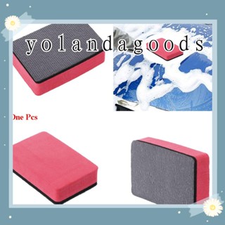 ☆YOLA☆ Rubber Car Wash Sponge Eraser  Washing Tool Vehicle Cleaning Brush Decontamination Magic Clay Rub Block  Automotive Wax Polish Pad