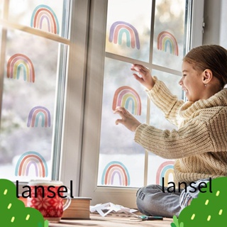 LANSEL สติกเกอร์ติดผนัง สไตล์โบโฮ ลอกออกได้ สําหรับตกแต่งบ้าน ห้องนั่งเล่น