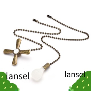 LANSEL สายโซ่ดึงพัดลม และตัวเชื่อมต่อไฟ สําหรับตกแต่ง