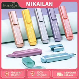Faber-castell ปากกาไฮไลท์เมทัลลิก 8 สี สําหรับนักเรียน