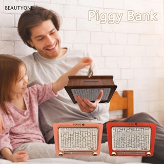 TOPBEAUTY กล่องเงิน คุณภาพสูง สําหรับใส่เหรียญ ธนาคาร สําหรับเด็ก