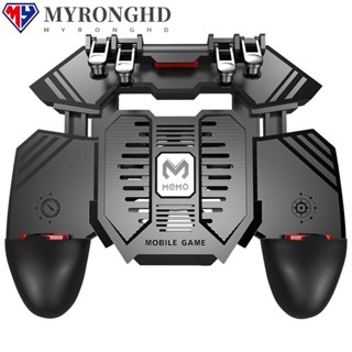 Myronghd อุปกรณ์เสริมเกมแพด ทริกเกอร์ควบคุมเกมโทรศัพท์มือถือ