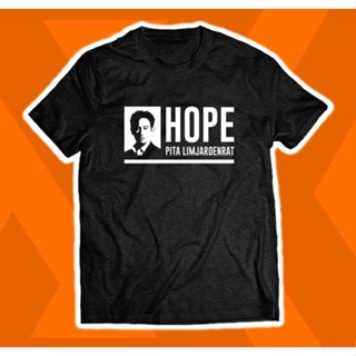 [S-5XL]เสื้อยืดลาย " HOPE Pita " ความหวังอยู่เหนือความกลัวเสมอS-5XL