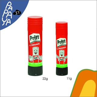 Pritt  (พริทท์) กาวแท่ง ติดแน่น แห้งเร็ว  ไม่มีกลิ่นฉุน เก็บได้นาน คงความเหนียว