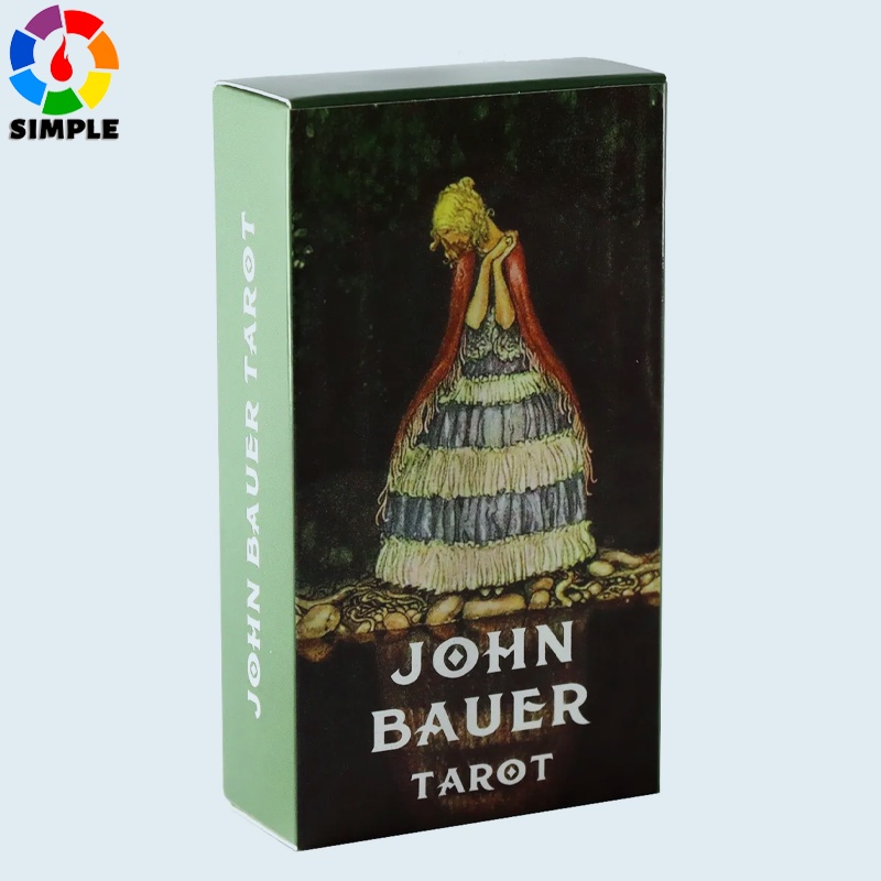 John Bauer Tarot Cards A 78 Oracle Card