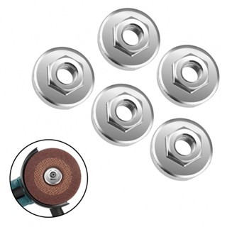 ⚡NEW 8⚡Angle Grinder Nuts 30mm 5pcs Anti-wear M10 Fit For 100 Type Angle Grinder