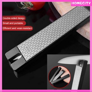 [พร้อม] เครื่องลับมีดพับสองด้านแบบพกพามีดเพชรหินลับมีดทำครัว Sharpening Stick ปลอดภัยมีประสิทธิภาพ
