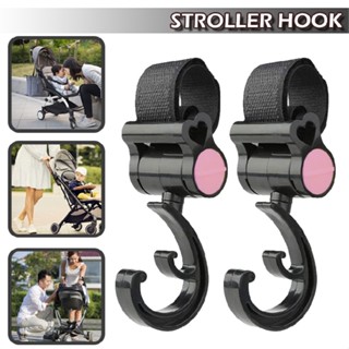 2pcs Baby Stroller Hooks Pram Buggy Shopping Bag Holder Hangers Storage Handle