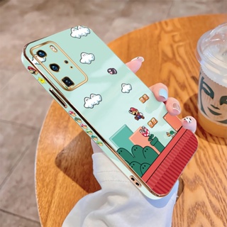 เคสโทรศัพท์มือถือแบบนิ่ม TPU กันกระแทก ลายเกมมาริโอ้ หรูหรา สําหรับ Huawei P20 P30 P40 Pro P20 P30 Lite Nova4E Nova3E