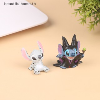 ｛Halloween Decor｝Lilo &amp; Stitch ฟิกเกอร์แอกชัน แฮนด์เมด อะนิเมะ ตกแต่ง มินิ ตุ๊กตา DIy ของเล่น โมเดล ~