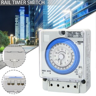 Mechanical Timer 24 Hours Time Switch Electrical Programmable Timer Controller