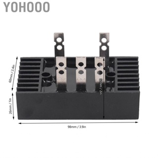 Yohooo Bridge Power Rectifier High Efficiency Fast Heat Dissipation 1200V Energy Saving Diode Module for Automation Control