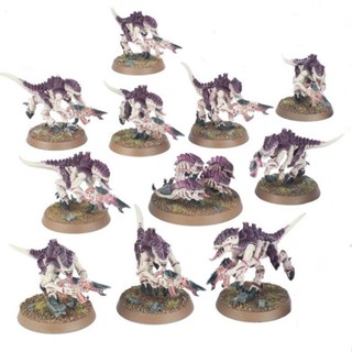 9.9 เหนื่อยมากWarhammer 40k รุ่นที่ 10 หนอนทรราชทรัพย์ TYRANID TERMAGANTS ปืนหนอน 7MZK