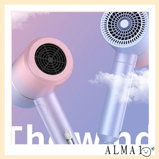 Alma เครื่องเป่าผมไฟฟ้า 1200W พับได้ แบบพกพา สําหรับบ้าน ร้านทําผม