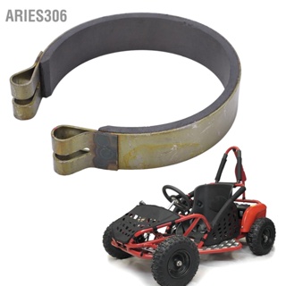 Aries306 4in เบรค Band Pin Kit เหล็กเซรามิคประสิทธิภาพสูง 0.98in ความกว้างสำหรับ Go Karts Minibikes ATVs กลอง