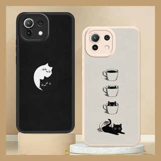 advanced Phone lens protection Phone Case For Xiaomi 11 Lite/11 Lite NE couple Cartoon texture soft shell personality