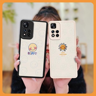 leather couple Phone Case For Xiaomi Redmi Note11 Pro 5G/Note11Pro+/Mi11i India/Mi11i seres Waterproof Silica gel Cartoon